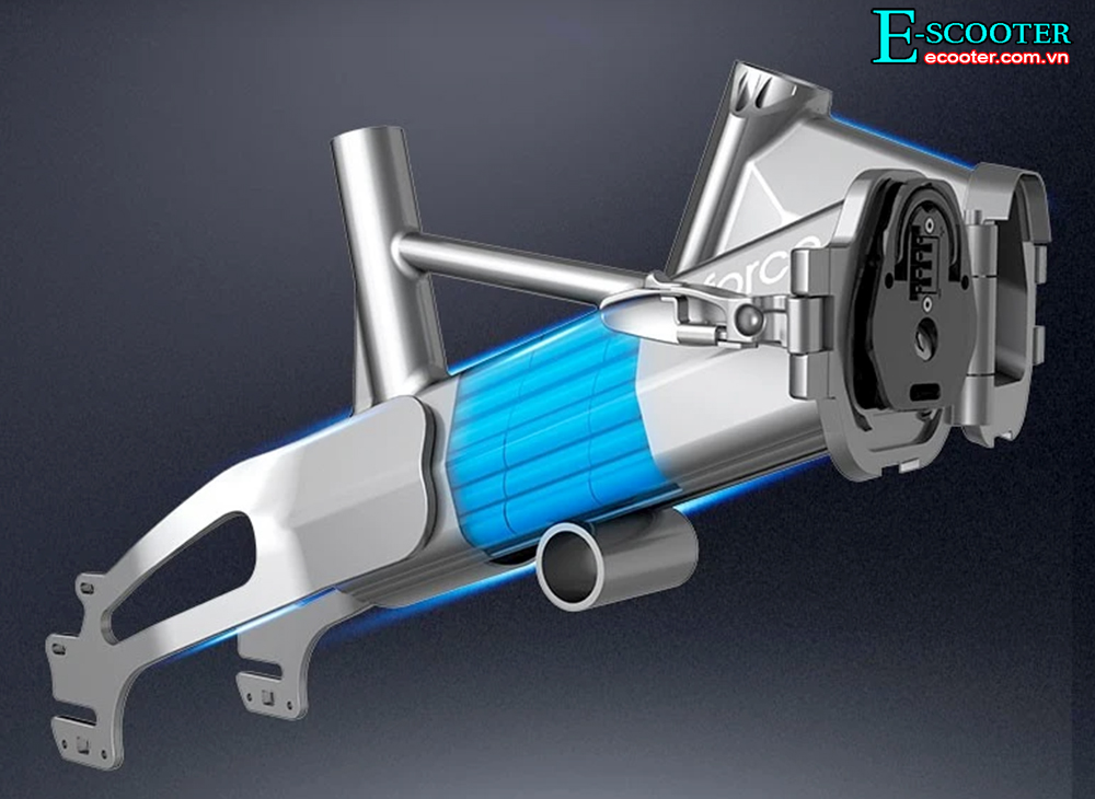 Pin Xe đạp gấp gọn trợ lực điện G-Force F14 400W 2021